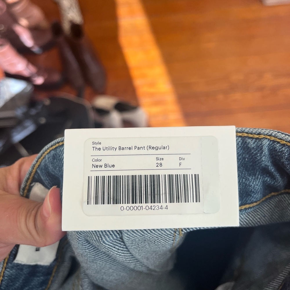 Everlane Utility Barrel Jeans (nwt) - Picture 4 of 5
